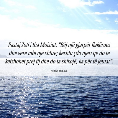 Picture 06 - Numrat 21:8 ALB - Pastaj Zoti i tha Moisiut: 