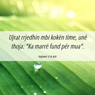 Picture 06 - Vajtimet 3:54 ALB - Ujrat rrjedhin mbi kokën time, unë thoja: 