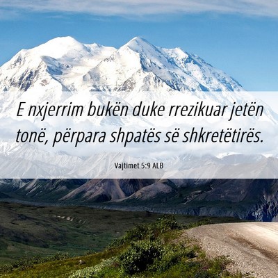 Picture 06 - Vajtimet 5:9 ALB - E nxjerrim bukën duke rrezikuar jetën tonë, - Bible Verse Picture