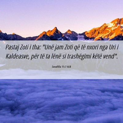 Picture 06 - Zanafilla 15:7 ALB - Pastaj Zoti i tha: 