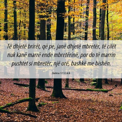 Picture 06 - Zbulesa 17:12 ALB - Të dhjetë brirët, që pe, janë dhjetë - Bible Verse Picture