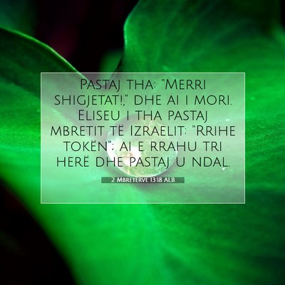 Picture 07 - 2 Mbretërve 13:18 ALB - Pastaj tha: 