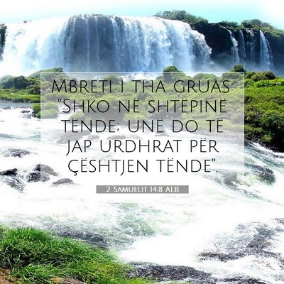 Picture 07 - 2 Samuelit 14:8 ALB - Mbreti i tha gruas: 