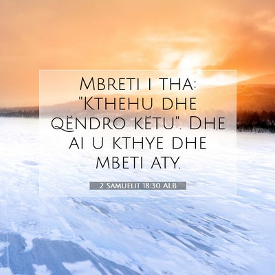 Picture 07 - 2 Samuelit 18:30 ALB - Mbreti i tha: 