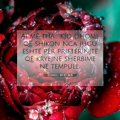 Picture 07 - Ezekieli 40:45 ALB - Ai më tha: 