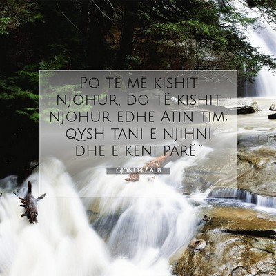 Picture 07 - Gjoni 14:7 ALB - Po të më kishit njohur, do të kishit njohur - Bible Verse Picture