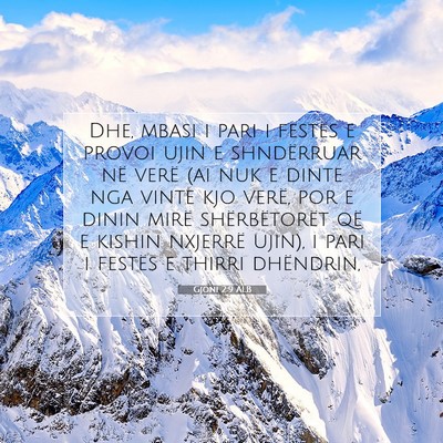 Picture 07 - Gjoni 2:9 ALB - Dhe, mbasi i pari i festës e provoi ujin e - Bible Verse Picture