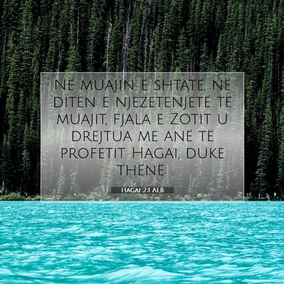 Picture 07 - Hagai 2:1 ALB - Në muajin e shtatë, në ditën e - Bible Verse Picture