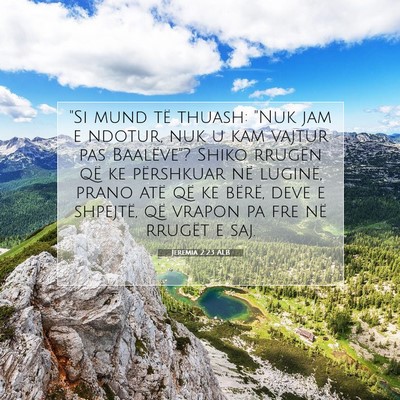 Picture 07 - Jeremia 2:23 ALB - 