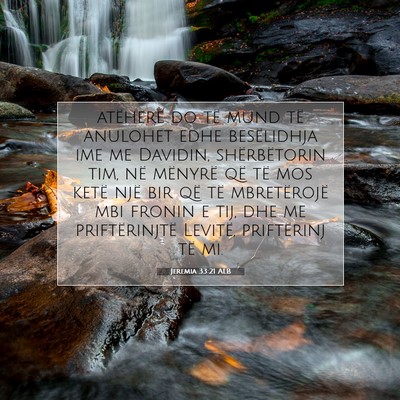 Picture 07 - Jeremia 33:21 ALB - atëherë do të mund të anulohet edhe - Bible Verse Picture