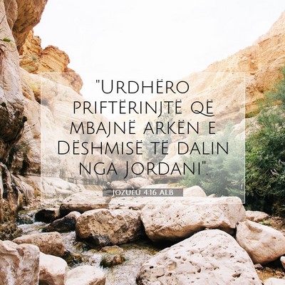 Picture 07 - Jozueu 4:16 ALB - 