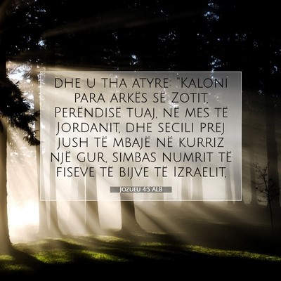 Picture 07 - Jozueu 4:5 ALB - dhe u tha atyre: 