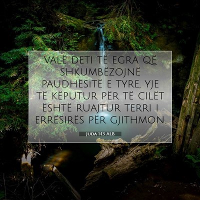 Picture 07 - Juda 1:13 ALB - valë deti të egra që shkumbëzojnë - Bible Verse Picture