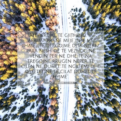 Picture 07 - Ligji i Përtërirë 1:22 ALB - Atëherë ju, të gjithë ju, u afruat pranë - Bible Verse Picture