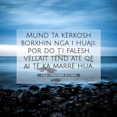 Picture 07 - Ligji i Përtërirë 15:3 ALB - Mund ta kërkosh borxhin nga i huaji; por do - Bible Verse Picture