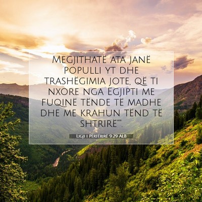 Picture 07 - Ligji i Përtërirë 9:29 ALB - Megjithatë ata janë populli yt dhe trashëgimia - Bible Verse Picture