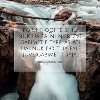 Picture 07 - Mateu 6:15 ALB - por në qoftë se ju nuk ua falni njerëzve - Bible Verse Picture