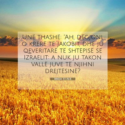 Picture 07 - Mikea 3:1 ALB - Unë thashë: 
