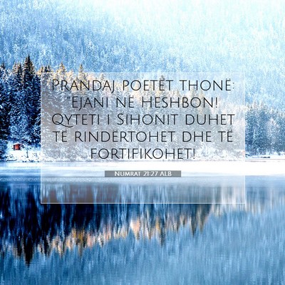 Picture 07 - Numrat 21:27 ALB - Prandaj poetët thonë: 