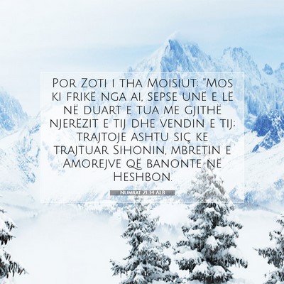 Picture 07 - Numrat 21:34 ALB - Por Zoti i tha Moisiut: 