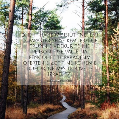 Picture 07 - Numrat 9:7 ALB - dhe i thanë Moisiut: 