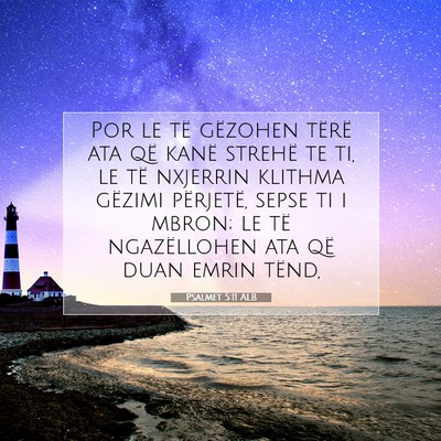 Picture 07 - Psalmet 5:11 ALB - Por le të gëzohen tërë ata që kanë strehë - Bible Verse Picture