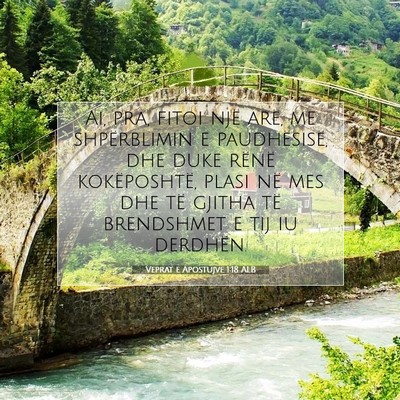 Picture 07 - Veprat e Apostujve 1:18 ALB - Ai, pra, fitoi një arë, me shpërblimin e - Bible Verse Picture
