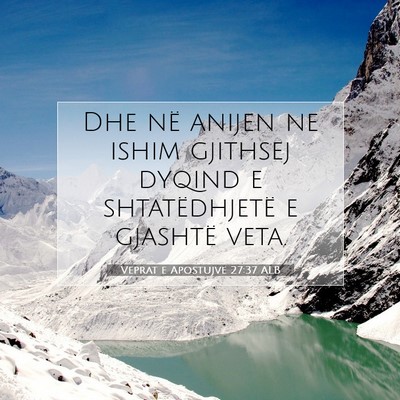 Picture 07 - Veprat e Apostujve 27:37 ALB - Dhe në anijen ne ishim gjithsej dyqind e - Bible Verse Picture