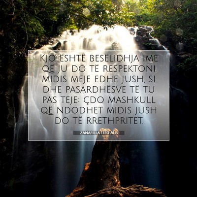 Picture 07 - Zanafilla 17:10 ALB - Kjo është besëlidhja ime që ju do të - Bible Verse Picture