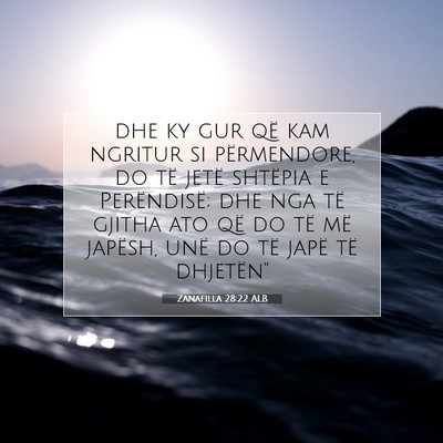 Picture 07 - Zanafilla 28:22 ALB - dhe ky gur që kam ngritur si përmendore, do të - Bible Verse Picture