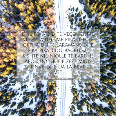 Picture 07 - Zanafilla 30:35 ALB - dhe po atë ditë veçoi cjeptë vija-vija dhe me - Bible Verse Picture