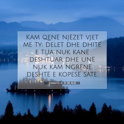 Picture 07 - Zanafilla 31:38 ALB - Kam qenë njëzet vjet me ty; delet dhe dhitë e - Bible Verse Picture