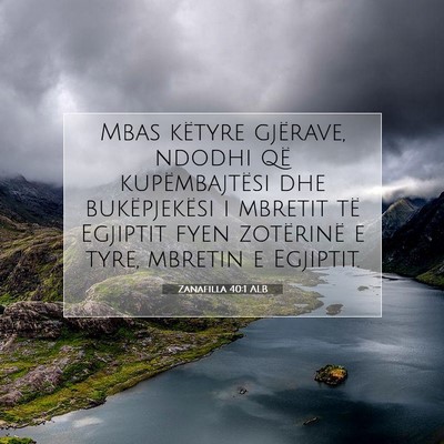 Picture 07 - Zanafilla 40:1 ALB - Mbas këtyre gjërave, ndodhi që kupëmbajtësi - Bible Verse Picture