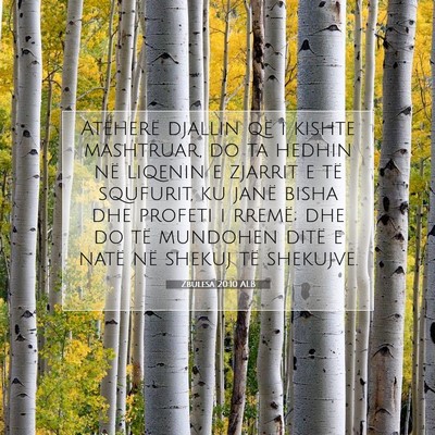 Picture 07 - Zbulesa 20:10 ALB - Atëherë djallin që i kishte mashtruar, do ta - Bible Verse Picture
