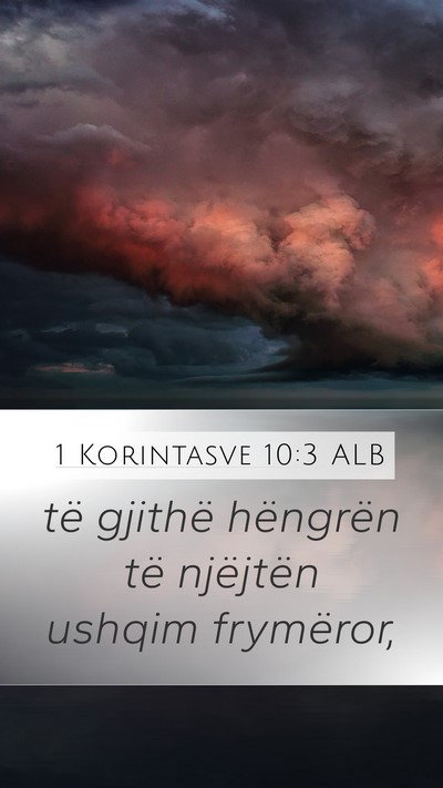 1 Korintasve 10:3 ALB Bible Verse Image