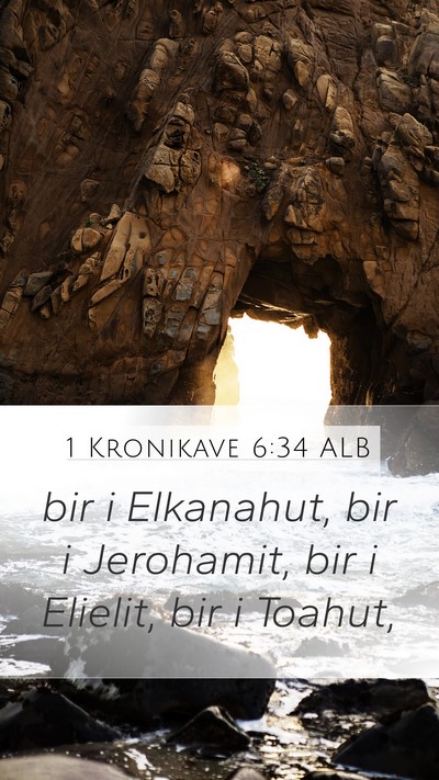 1 Kronikave 6:34 ALB Bible Verse Image