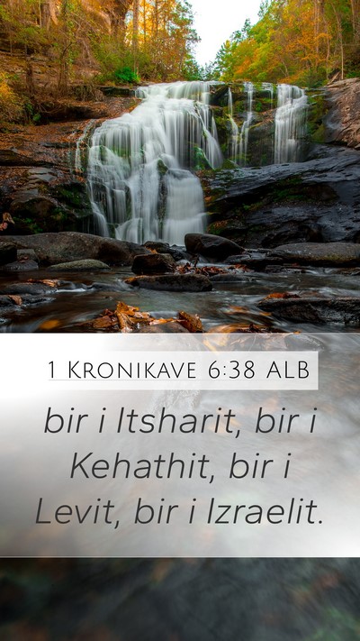 1 Kronikave 6:38 ALB Bible Verse Image