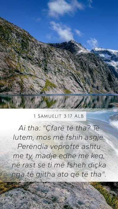 1 Samuelit 3:17 ALB Bible Verse Image