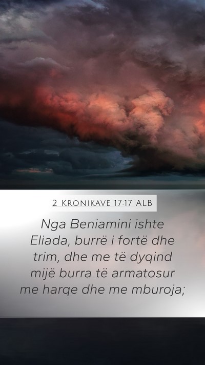2 Kronikave 17:17 ALB Bible Verse Image