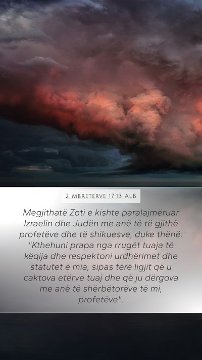 2 Mbretërve 17:13 ALB Bible Verse Image