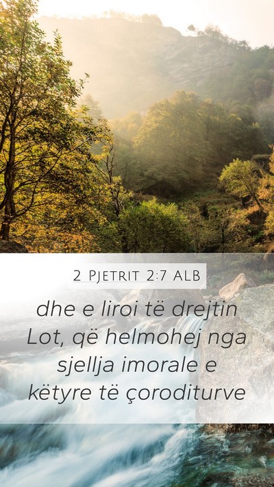 2 Pjetrit 2:7 ALB Bible Verse Image