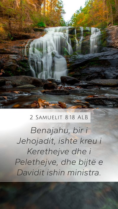 2 Samuelit 8:18 ALB Bible Verse Image