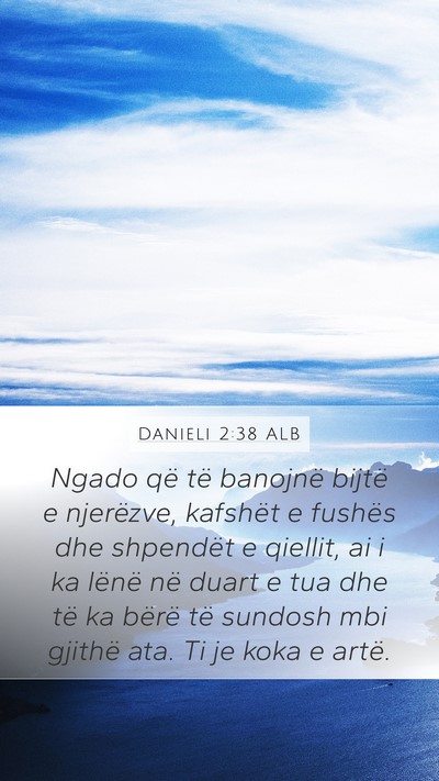 Danieli 2:38 ALB Bible Verse Image