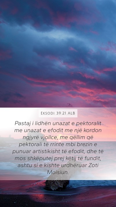 Eksodi 39:21 ALB Bible Verse Image