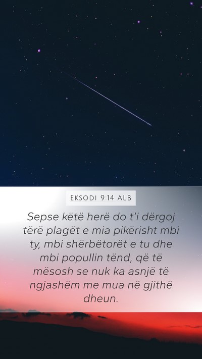 Eksodi 9:14 ALB Bible Verse Image