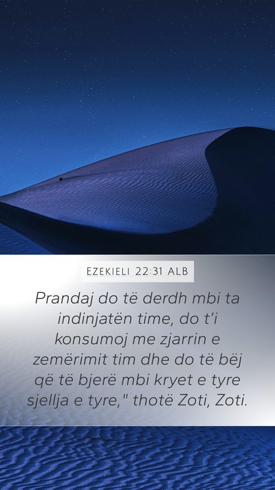 Ezekieli 22:31 ALB Bible Verse Image