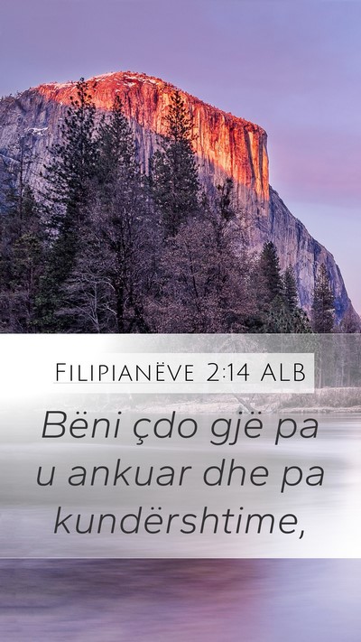 Filipianëve 2:14 ALB Bible Verse Image
