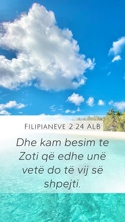 Filipianëve 2:24 ALB Bible Verse Image