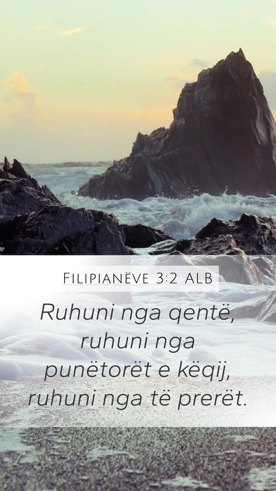 Filipianëve 3:2 ALB Bible Verse Image