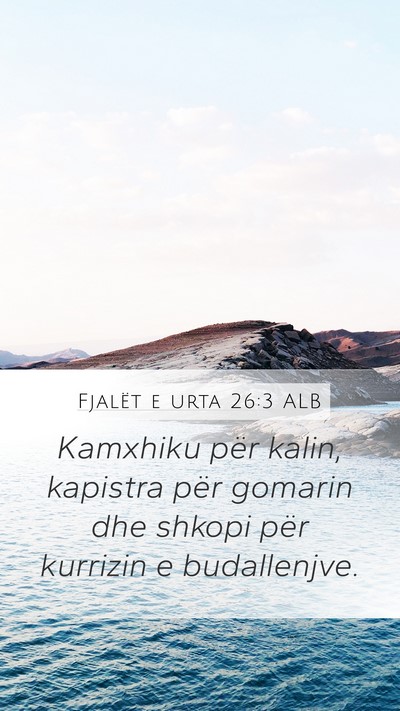 Fjalët e urta 26:3 ALB Bible Verse Image